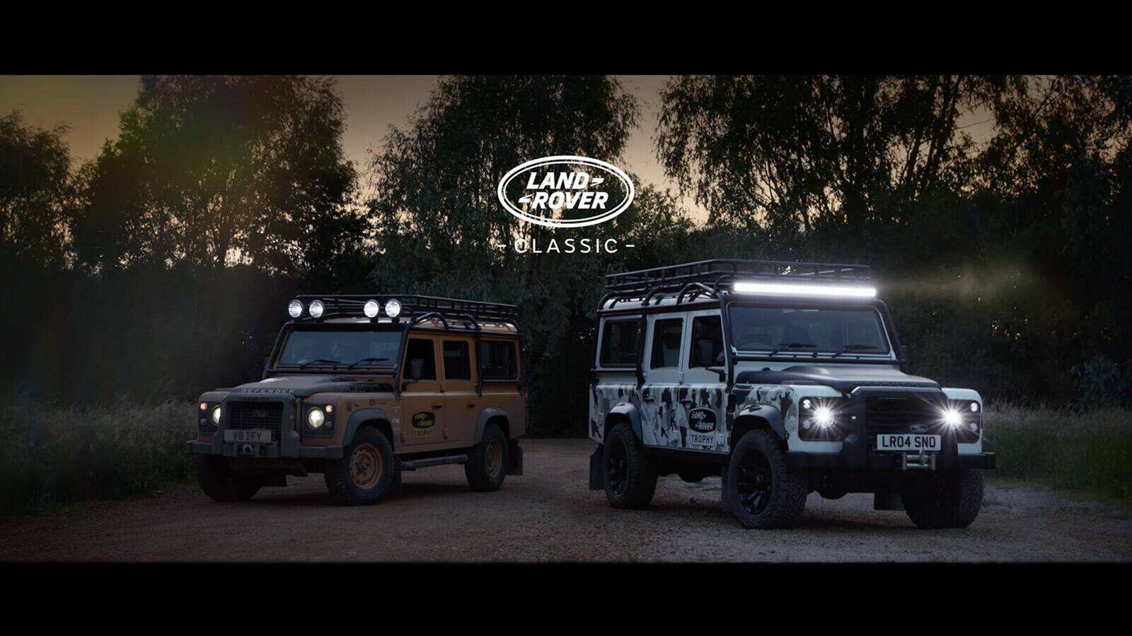 Range Rover Defenders' Off-Road